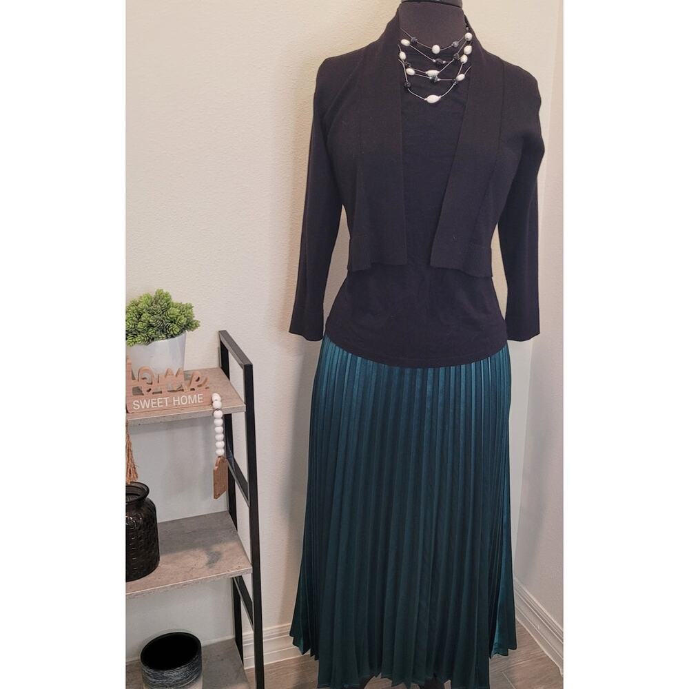 Shape FX Black Halter T-Back Bodycon Top L Goth Y2K Alt Grunge Witchy Feminine